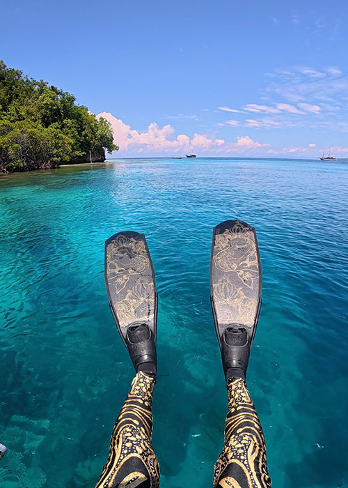 freediving raja ampat