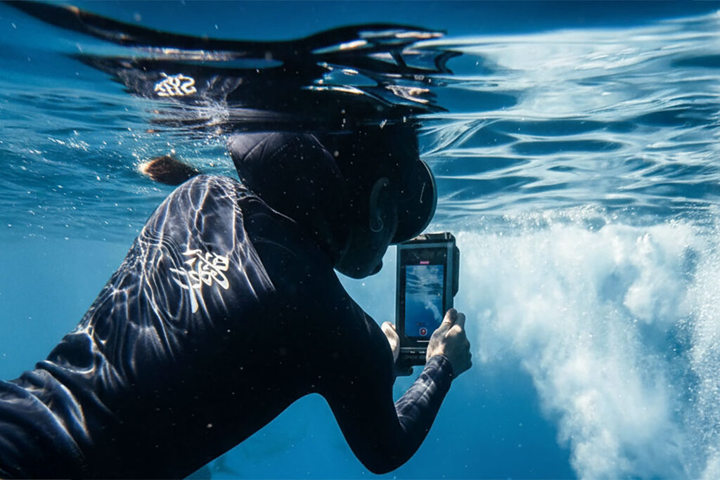 underwater iPhone video tips