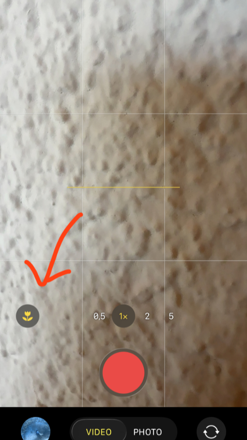 best iphone setting underwater