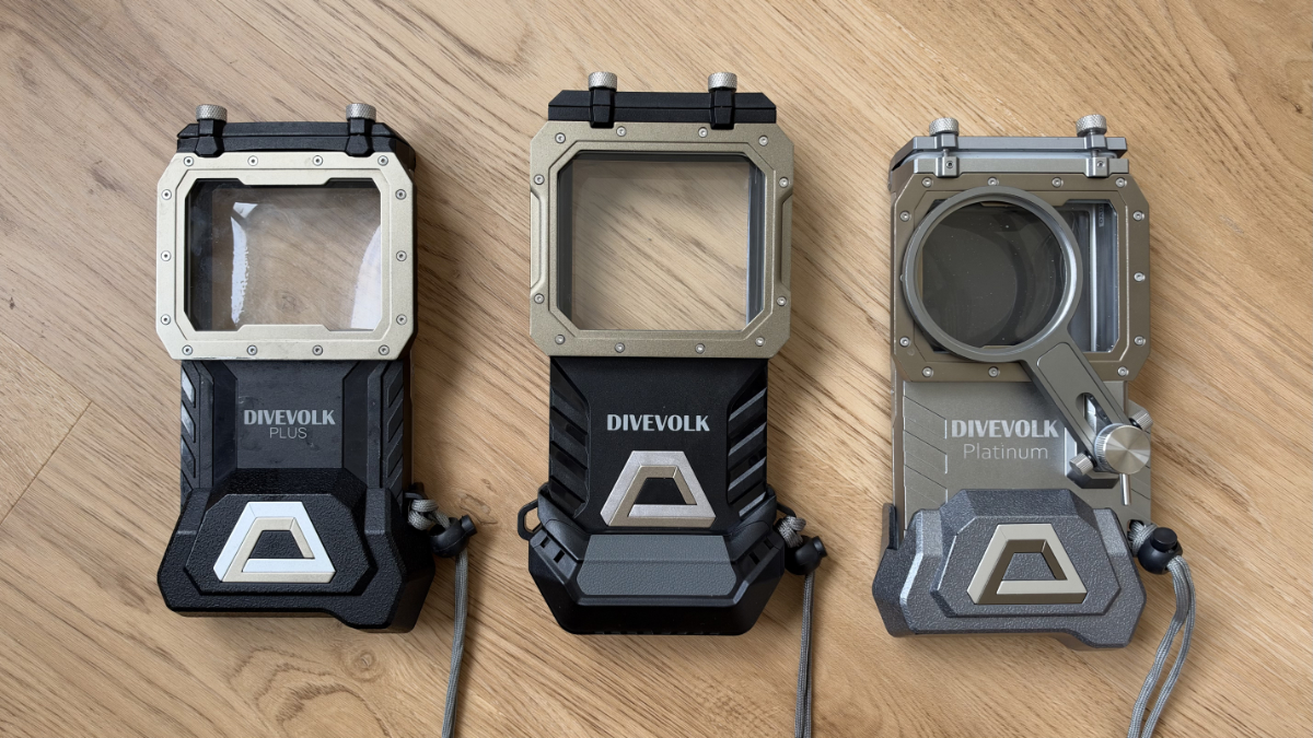 DIVEVOLK SeaTouch 6 Pro vs 4 Max Plus vs Platinum comparison